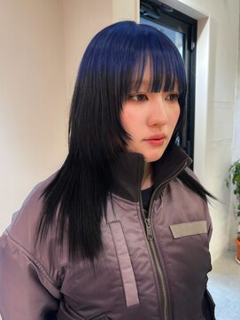 ロンドエニカ 大宮(Lond enika) デザインカラーハイトーンロング似合わせカットウェーブレイヤー