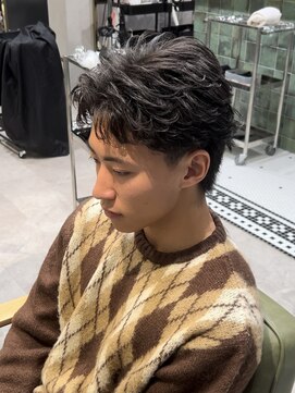 ゼスト リル 新宿(ZEST lill) ニュアンスパーマスペインカールフェザーパーマメンズパーマ