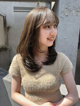 エルメ(Elme) ＊重めスタイルセミロングレイヤーカット＊【河崎】