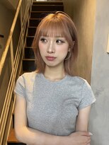 ジーナ(XENA) 暖色好きな方にオススメ!柔らかいアプリコットカラー!