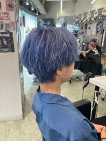 トーキョー オタクヘアー(TOKYO OTAKU HAIR)&nbsp;ハイトーン/ブルーシルバー/ナチュラルマッシュ