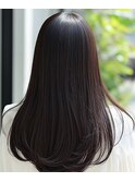 20代30代40代髪質改善トリートメント艶感ストレート透明感ロング