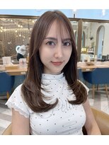 ロンドアベニール 北千住(Lond avenir)&nbsp;姫カットレイヤー/レイヤーカット/韓国風巻き/顔周り/前髪北千住