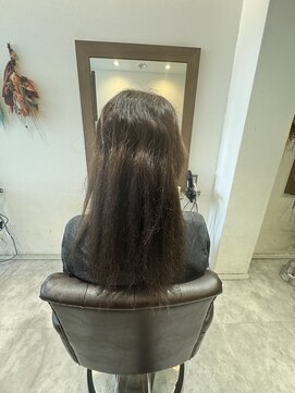 ハートライン(hair bridal Heart Line) 酸性ストレートエプレカラー
