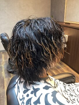 ビーレイジー(Be Lazy) 縦落ちパーマ