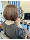 髪質改善でまとまる！ツヤと上品さを叶える大人ボブ