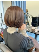 バッカ 横浜桜木町店(BACCA)&nbsp;髪質改善でまとまる！ツヤと上品さを叶える大人ボブ
