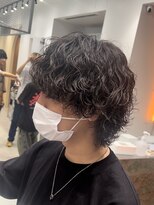 フィフスパーク(fifth PARK) 渋谷波巻きスパイラルパーマゆるめ波打ちウェーブスパイラルヘア