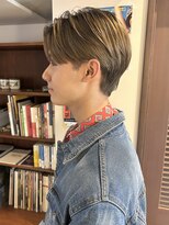 エンベロープス 中目黒(Envelopes)&nbsp;ナチュラルセンターパート/透明感ベージュ/海外風カラー