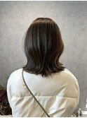 黒髪/クラゲヘアー/オリーブグレー/小顔/ココアベージュ/渋谷