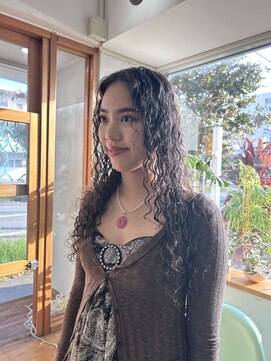 スパイラルパーマ