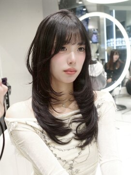 レディアル 渋谷(REDEAL) ハッシュカット/ハイレイヤーカット/韓国パーマ/レイヤー/渋谷