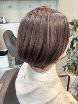 プラスシー(+C)&nbsp;ハイライトで大人のピンクベージュ/福岡ハイライト/ハイライト