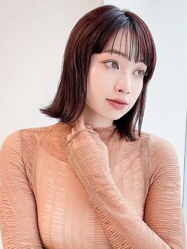 CODE.LINE 小牧店【コードライン】【4月上旬オープン(予定)】 《CODE.LINE》暖色エアリーボブ