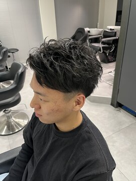 ハイプ 名古屋伏見(HYPE) メンズショート×ショートパーマ(伏見/栄/メンズ/メンズパーマ)