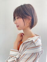 ハピネス 王寺店(Happiness)&nbsp;ショートボブ 丸みショート マッシュショート インナーカラー