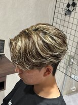 クール 大和八木駅前店(Coeur) 奈良/橿原/大和八木/ブラウンメッシュフェザーパーマ