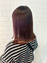 サロン デュッカ(Salon Duka) 暖色×ぱつっとライン