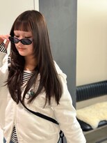 ソワンドゥブレスシエン 堀江店(soin de brace CIEN) ザクザクロングレイヤー×オン眉