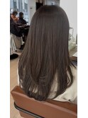 【ロングレイヤー×ベージュカラー】