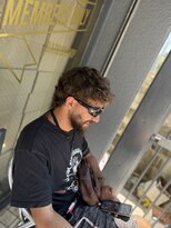 バッドバーバー 沖縄那覇(BADBARBER NAHA)&nbsp;マレットバーバースタイル