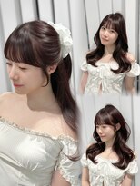 エヌアイ オモテサンドウ(ni omotesando)&nbsp;艶感◇ショコララベンダー×盛れるお顔周りカット　　【正木碧】