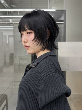 ゴートゥデイ 福岡大名Bellus店(GO TODAY) ショートウルフ/ウルフレイヤー/ウルフカット/ショートボブ