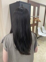 ブレス ザモール郡山店 ナチュラルグレーブラウンカラー