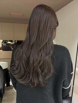 マイル 渋谷(mile)&nbsp;グレージュ/ブリーチなしダブルカラー/レイヤーカット/渋谷駅