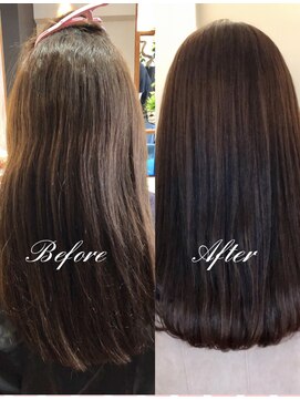 フルブライト(Full Bright) 心斎橋FullBright癖の強ヘアを綺麗に仕上げるサラ艶ACC縮毛矯正