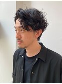 心斎橋ブクレット メンズパーマ くせ毛風パーマ