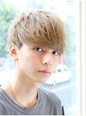 クリアフェザーマッシュ  ショートレイヤーソフトツーブロック