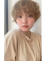アリエッタ ギンザツー(ARIETTA GINZA2)&nbsp;ゆるふわショート/冬/20代30代40代/ニュアンスカラー/透明感