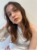 透明感オリーブアッシュロングトリートメント[新百合ヶ丘]