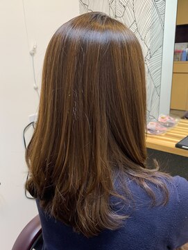 ヘアーカルチャー おゆみ野店(HAIR CULTURE) 髪質改善!毛先まとまるセミロング♪大人可愛い外ハネスタイル