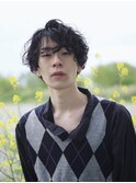 ニュアンスパーマ/マッシュ/アンニュイ/ゆるふわ/外国人風パーマ