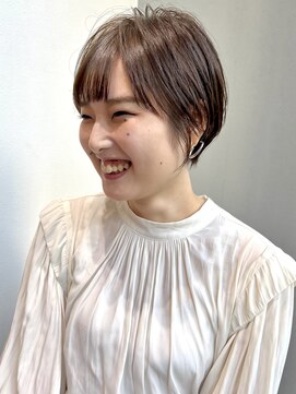 ジアン バイ ミルボン NU茶屋町+(GIEN by milbon) 笑顔が映えるこだわりショート!20代30代40代50代@田中俊成