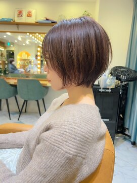 ロンド パルティール 大宮(Lond partir) 石田勇士郎ショコラベージュボブルフベビーバング魅力倍増カール