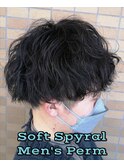 【ソフトスパイラルパーマ】