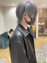 ロンド レア 天神大名店(Lond Le’a)&nbsp;ミルクティーベージュ/ダブルカラー/ブリーチ/くびれヘア