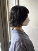 外ハネウェーブパーマ