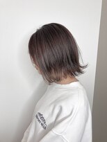マーリィ イオン久里浜店(AEON) 20代30代40代外ハネショートボブ小顔肩ライン耳掛け