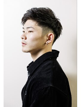 パウダー(powder) メンズニュアンスパーマ#ツイストスパイラル#ツーブロック