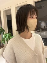 メイン(『　　』main)&nbsp;切りっぱなしボブ