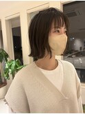 切りっぱなしボブ