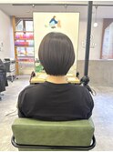大人可愛いショート/丸みショート/酸性ストレート/本厚木