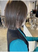 切りっぱなしボブ