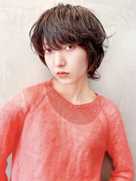 セイドット フクオカ(Say.FUKUOKA) 【Say.福岡】ニュアンスパーマ×ウルフカット×ショートボブ