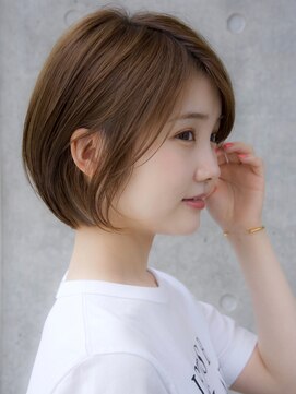 エインアンリー 表参道(AIN.ANLY.) 前髪なし大人ショートボブ30代40代50代 【AIN.表参道】川原大地