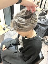 ハグ 横浜(HUG)&nbsp;メンズバレイヤージュ＊センターパート